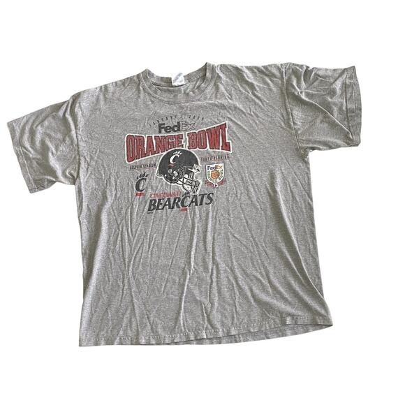 2009 VTG Orange Bowl Graphic T-Shirt Cincinnati Bearcats Size XL January 2009 - Picture 1 of 7